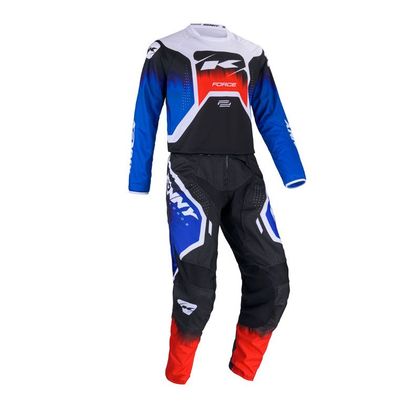 Maillot cross Kenny FORCE SPRING SUMMER 2024 - Noir / Bleu
