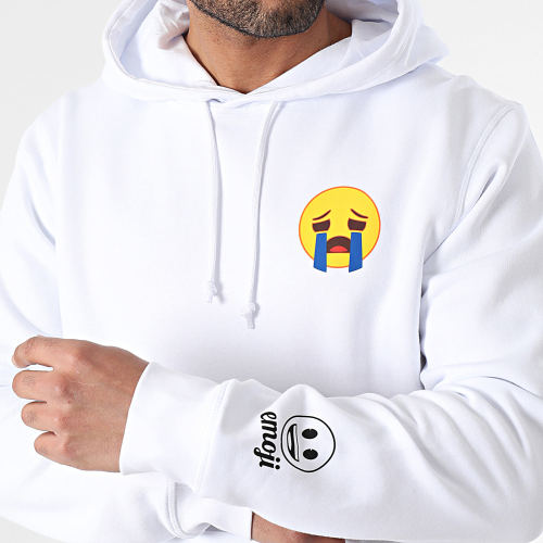 Sweat Capuche Sob Blanc