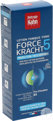 Pétrole Hahn Lotion Tonique Force 5 Protection Cheveux Blancs Ou Gris Flacon 300ml