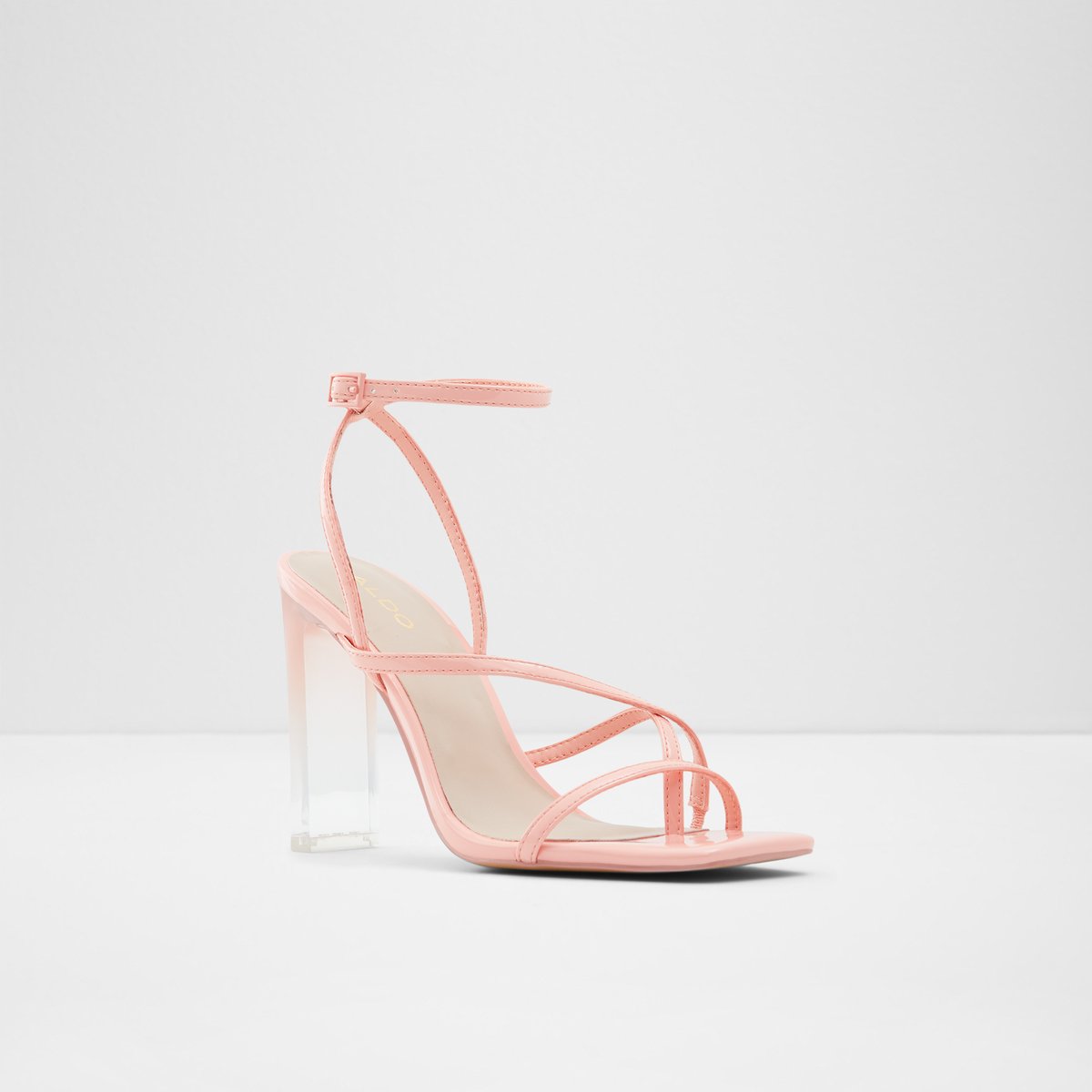 Hainiel Light Orange Women Heeled sandals