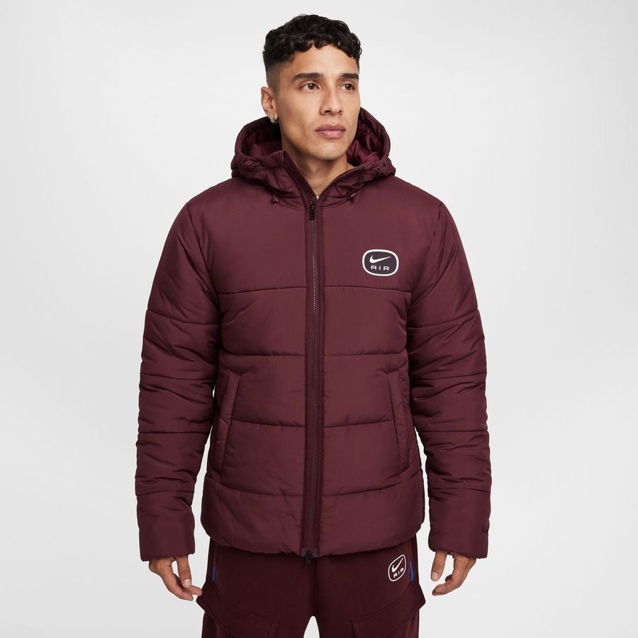 Nike Manteau d'Hiver NSW Air synthetic-fill - Bordeaux/Blanc