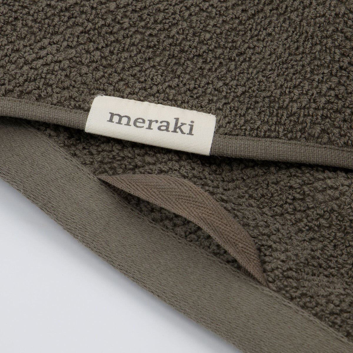 Meraki - Håndklæde - Solid - Army - 70X140 CM