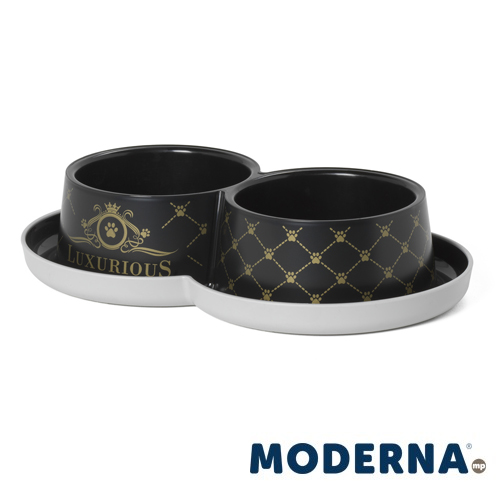 MP TRENDY DINNER COMEDOURO DUPLO DE LUXO 2 x 350 ml
