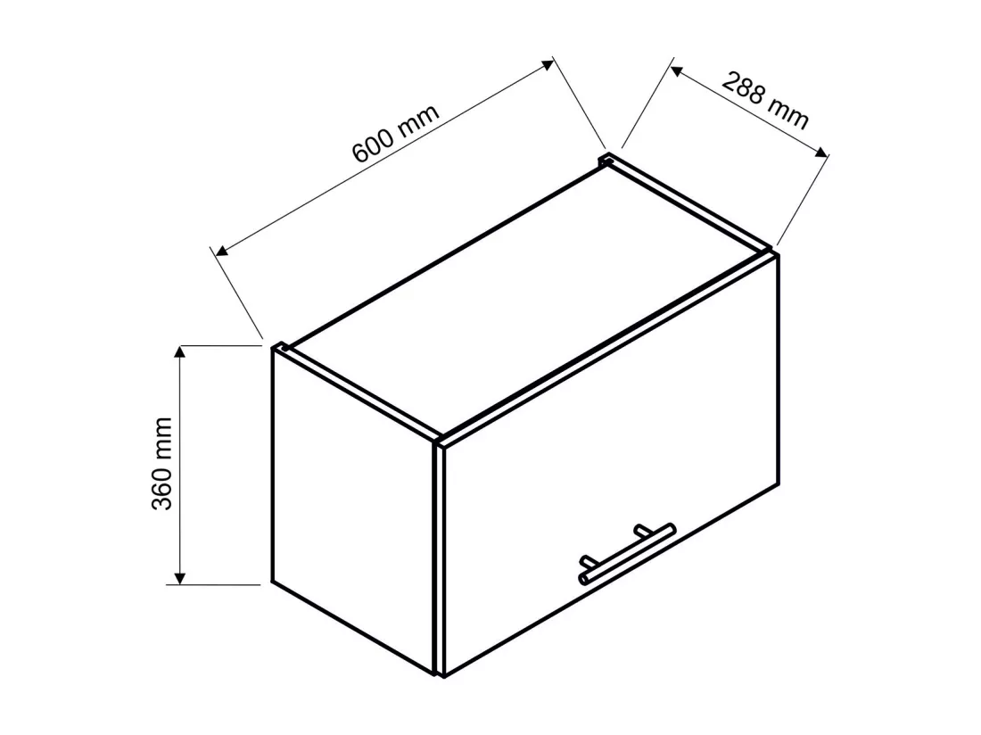 Cuisine complète MILA 8 éléments couleur chêne Artisan avec plan de travail inclus - Longueur 240 cm
