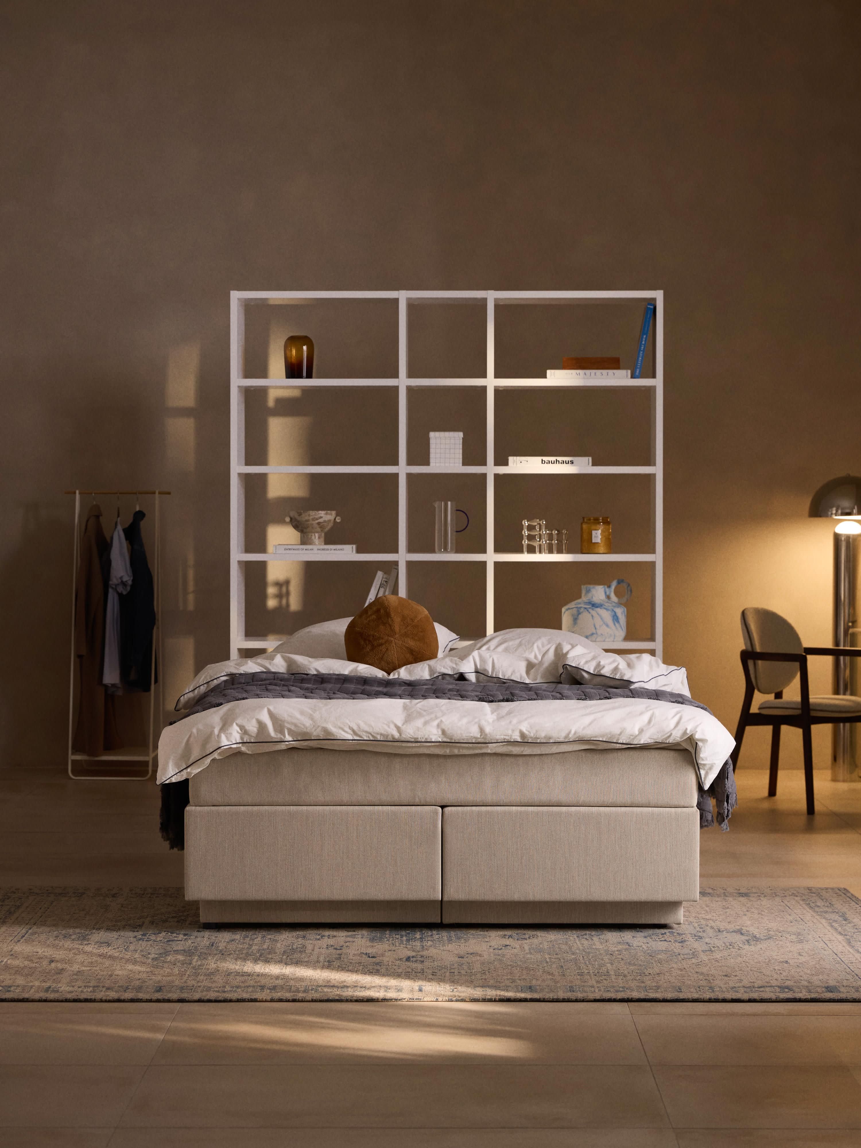 Boxspringbed Enya met opbergruimte