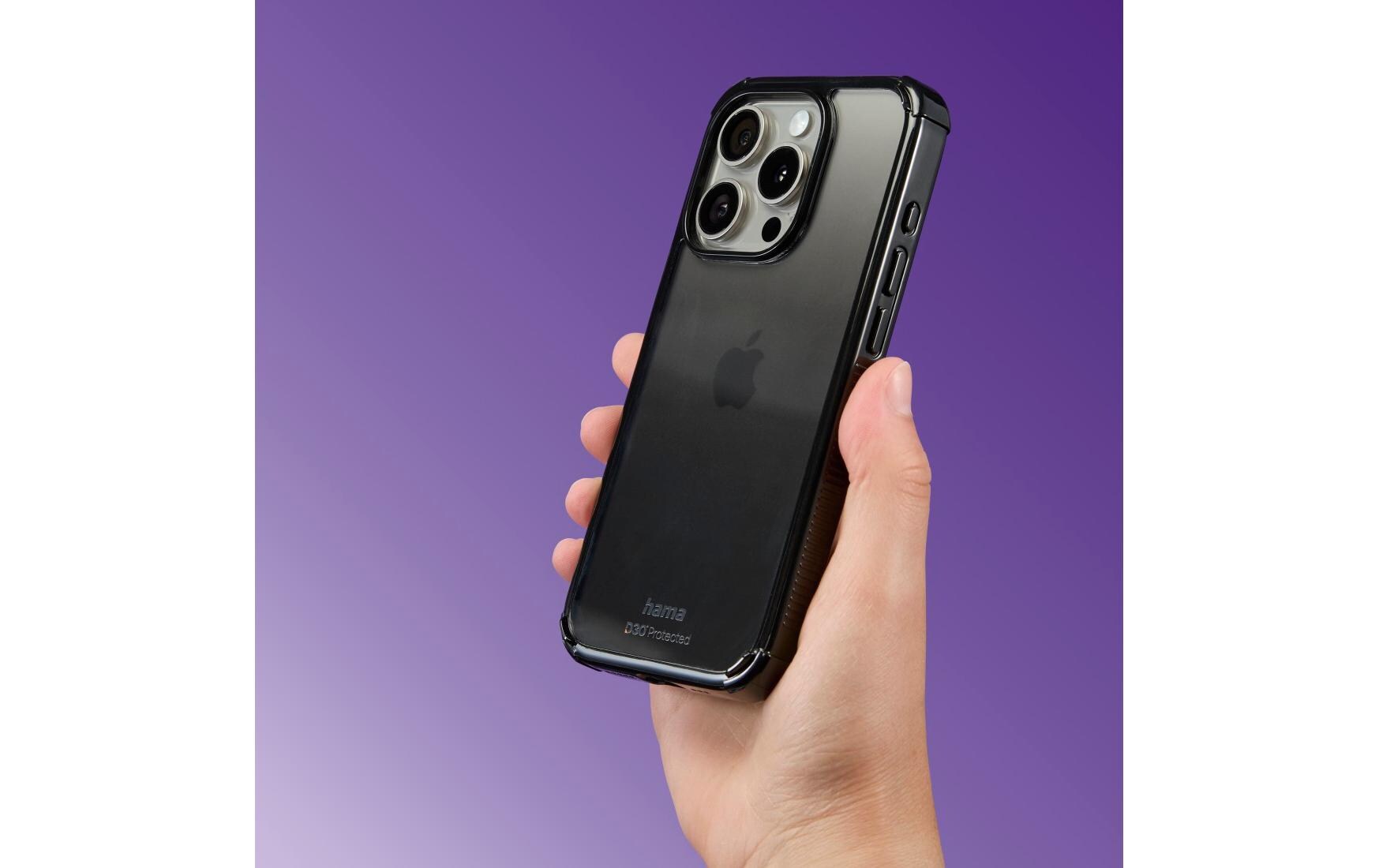 Back Cover Extreme Protect iPhone 15 SchwarzBack-Cover für das Apple iPhone 15