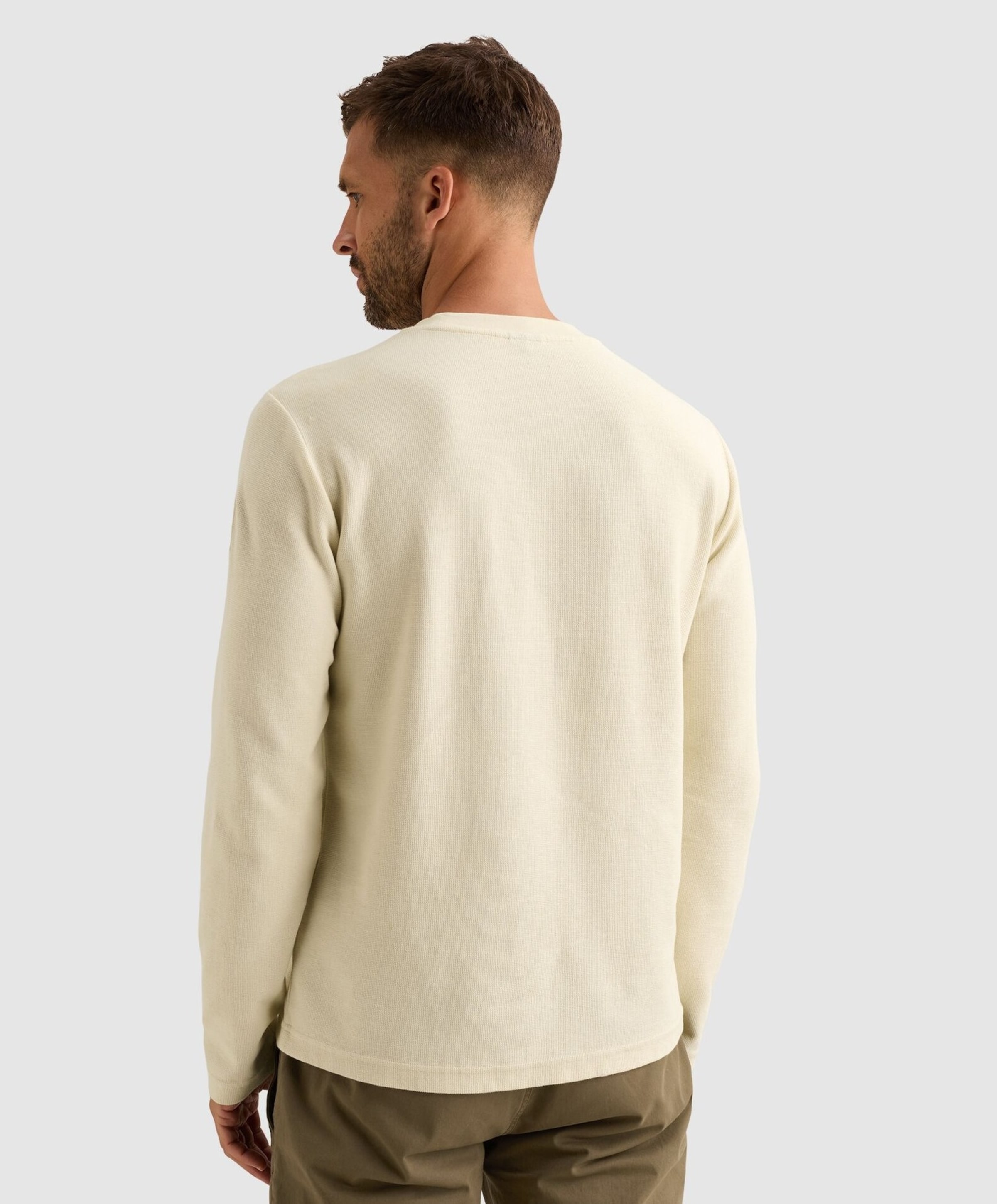 PME Legend Heren longsleeve ecru