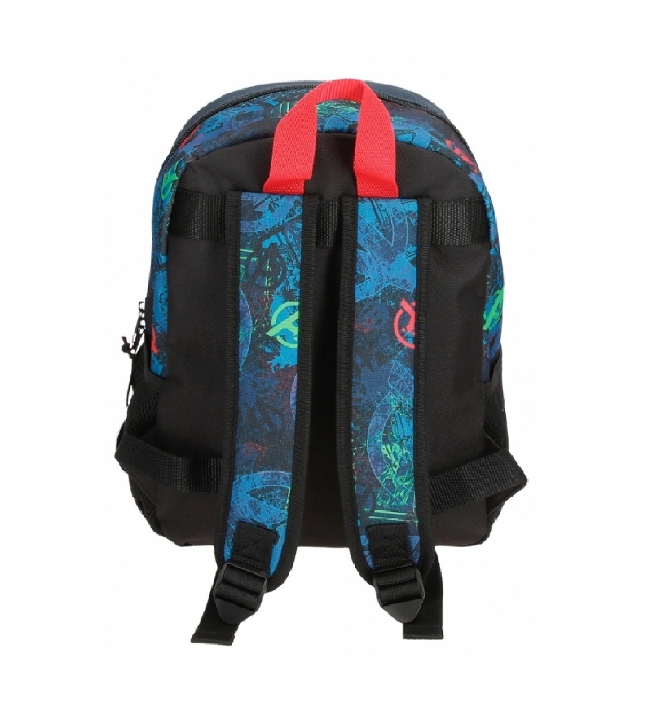 Mochila Joumma Marvel on the Warpath azul - 25x32x12cm -