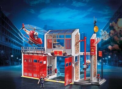 Playmobil 9462 City Action Stor Brannstasjon
