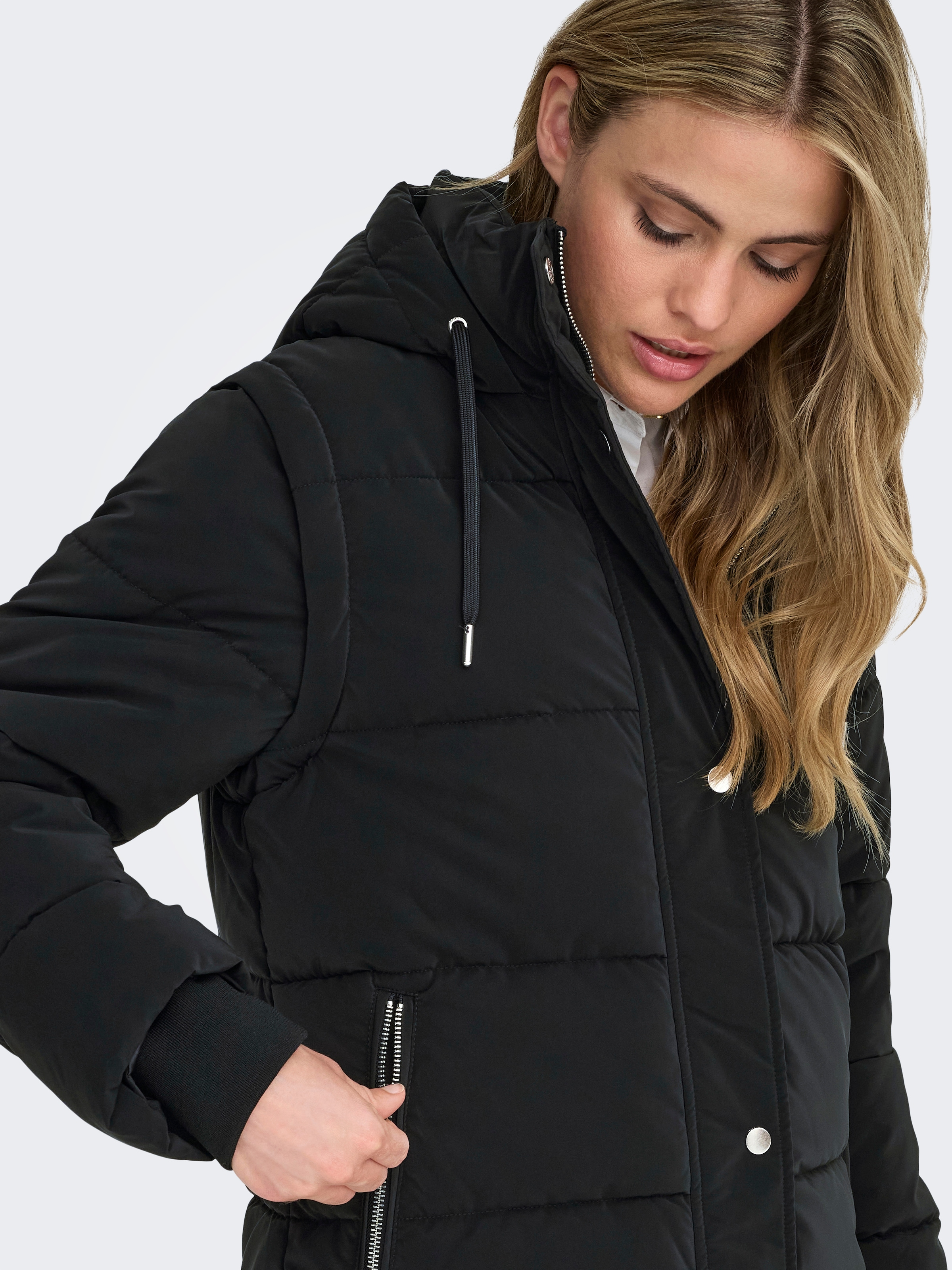 ONLY Steppmantel »ONLDIXIE LIFE 2IN1 PUFFER COAT CC OTW«