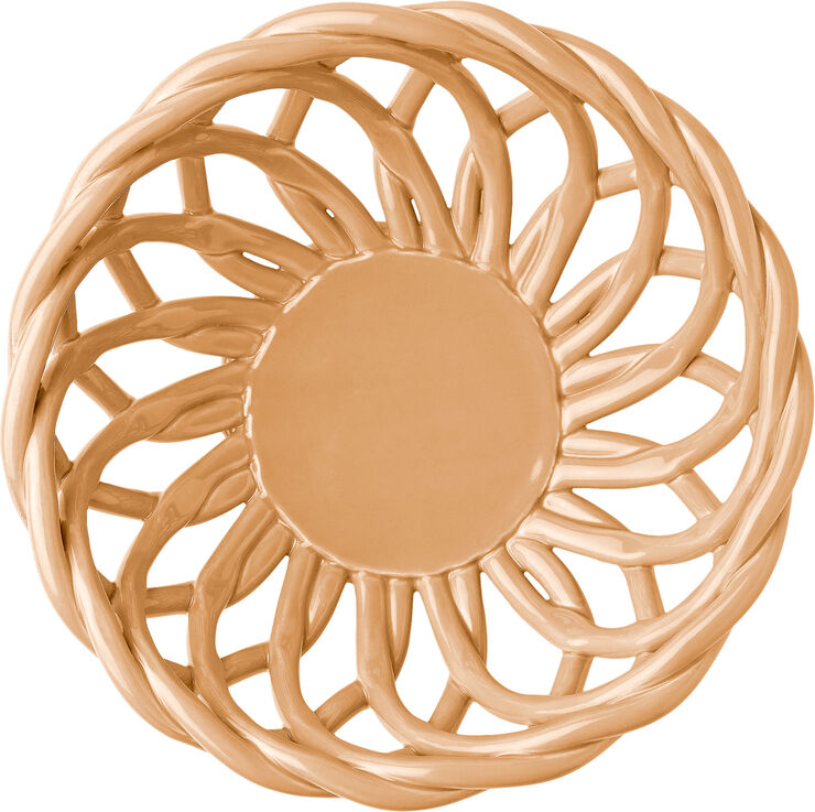 OCTAEVO CERAMIC BASKET SICILIA SMALL TANGERINE Tangerine