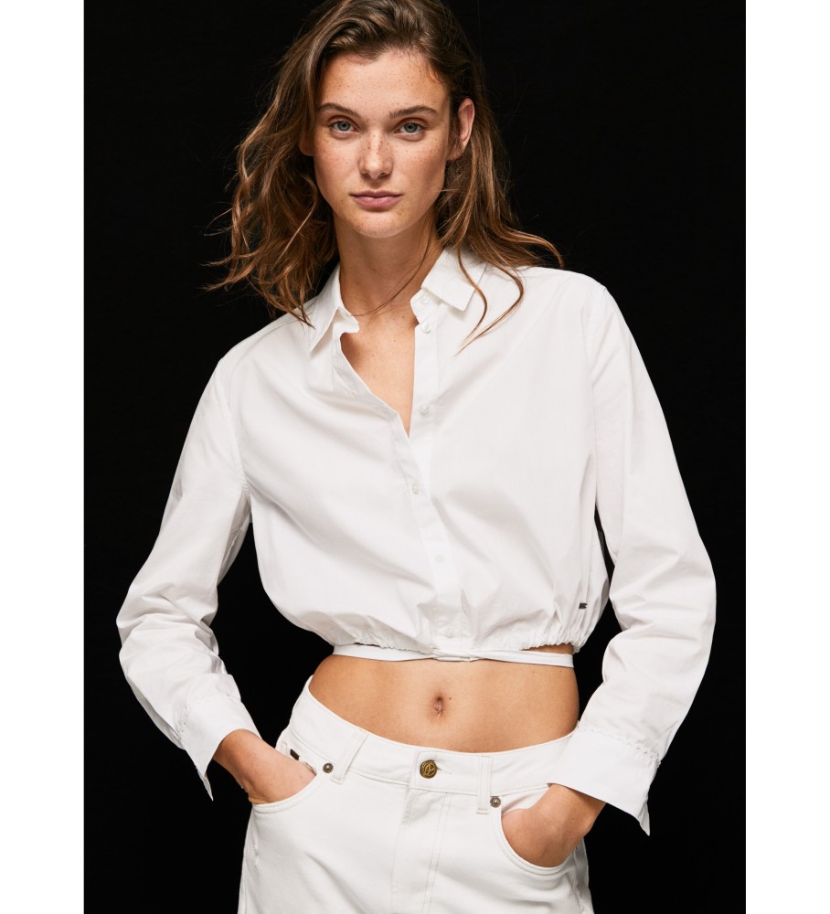 Camisa branca Pepe Jeans Ellase