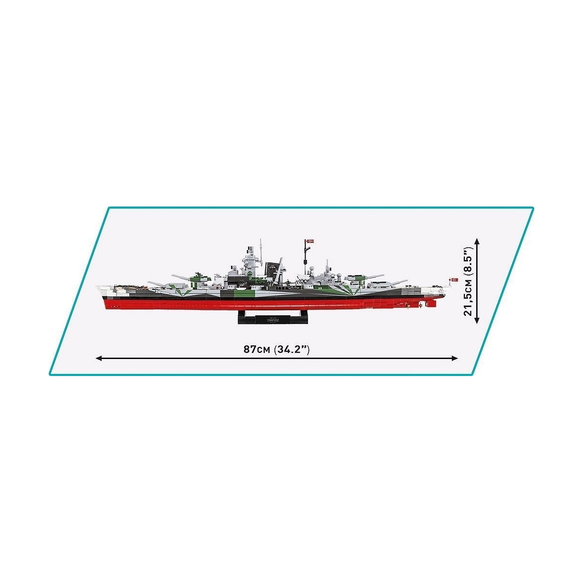 Cobi Battleship Tirpitz - Executive Edition