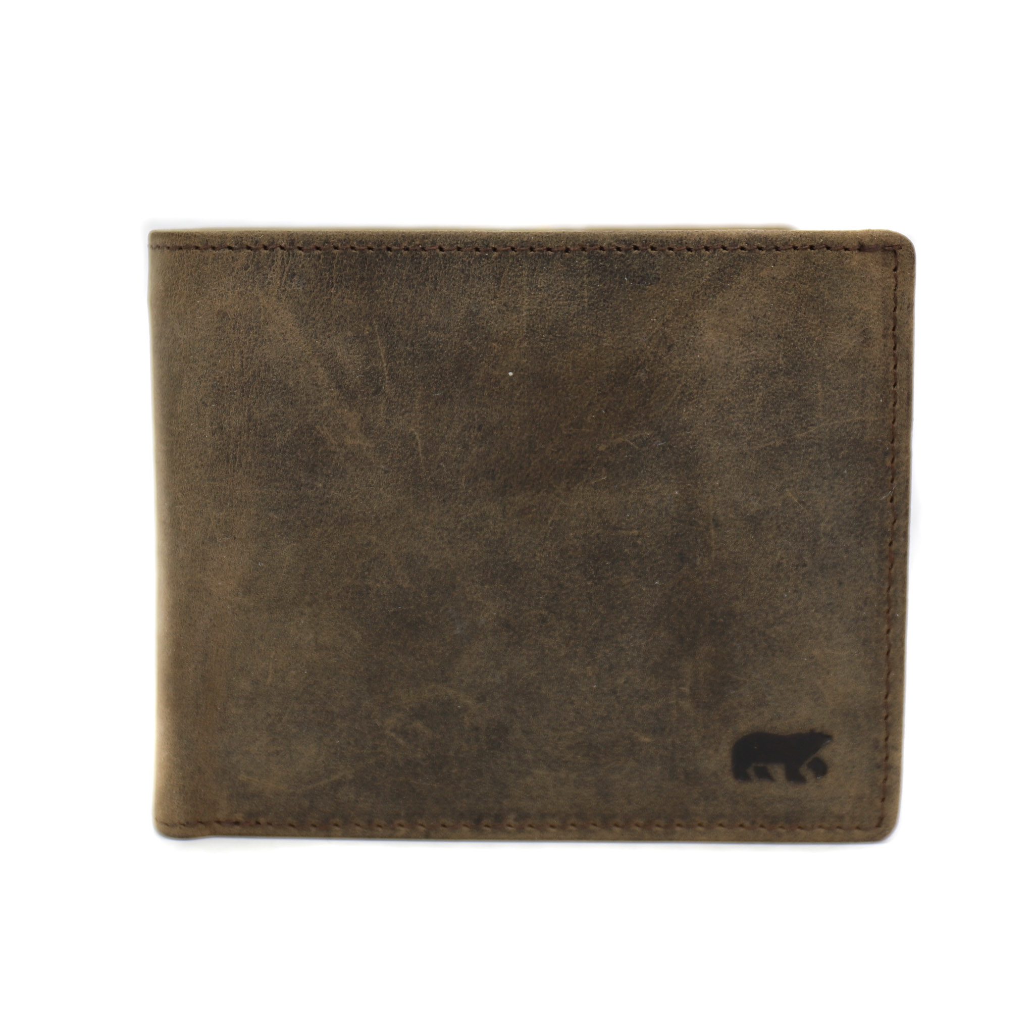 Bear Design Dark Nature Portemonnee Billfold Max Bruin HD9665