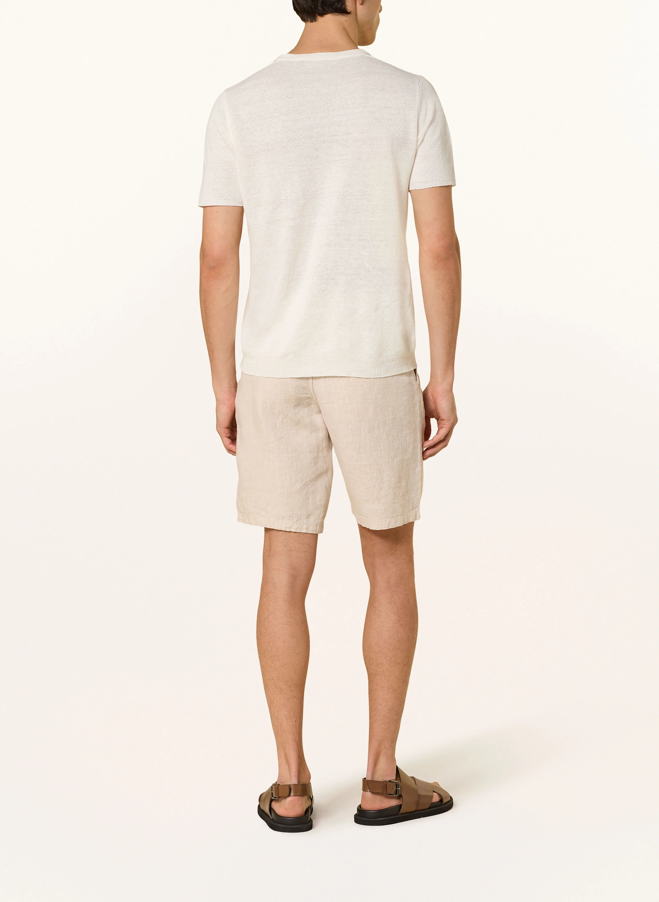 KnowledgeCotton Apparel Leinenshorts FIG Loose Fit
