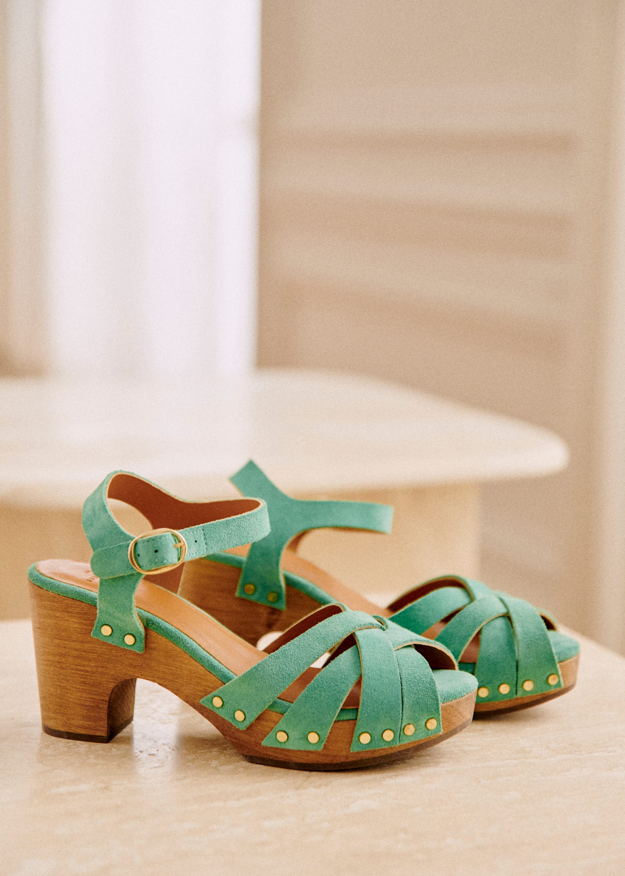 Sabots Isabelle - Menthe - SOULIERS/SOULIERS Sabots & Espadrilles 5906272