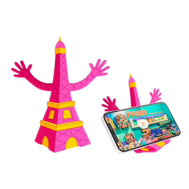 Support téléphone bureau - Ani-stand