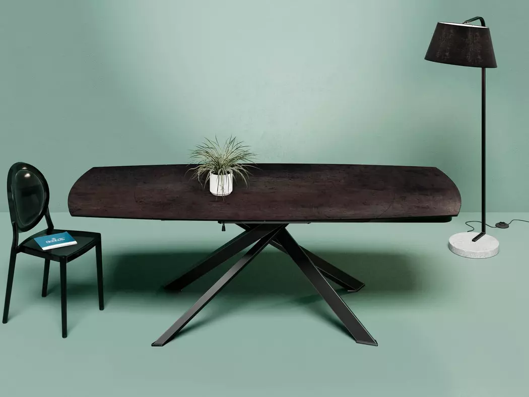 Esstisch mit Auszug Grande Kheops 160/240x100 cm