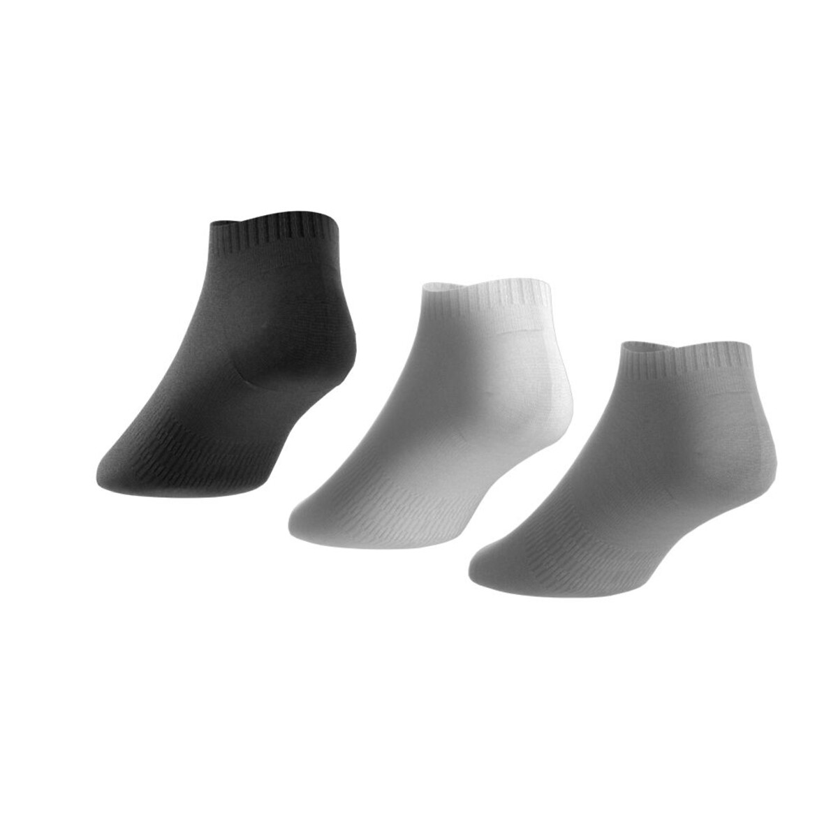 adidas Performance<br>Conjunto de 3 pares de meias acolchoadas