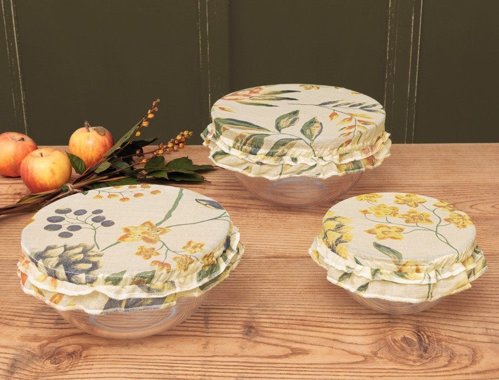 Lot de 3 couvre-plats-Avec délice