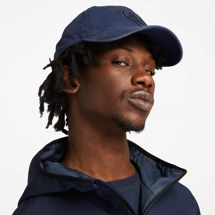 Casquette de base-ball en coton Soundview pour homme en bleu marine