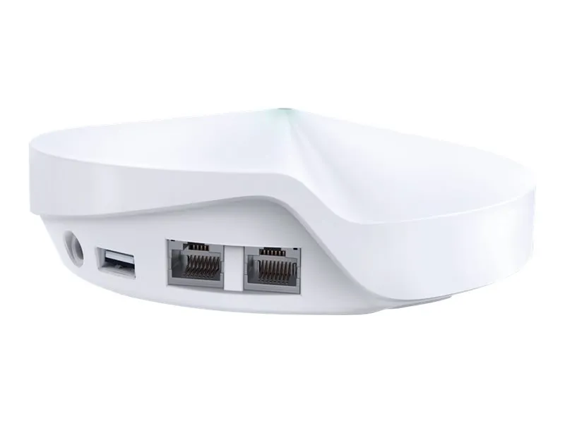 TP-Link Deco M9 Plus - Trådløs router - mesh - GigE, ZigBee - WAN-porte: 2 - 802.11a/b/g/n/ac, Bluetooth 4.2, ZigBee Home Automation 1.2 - Tri-Band