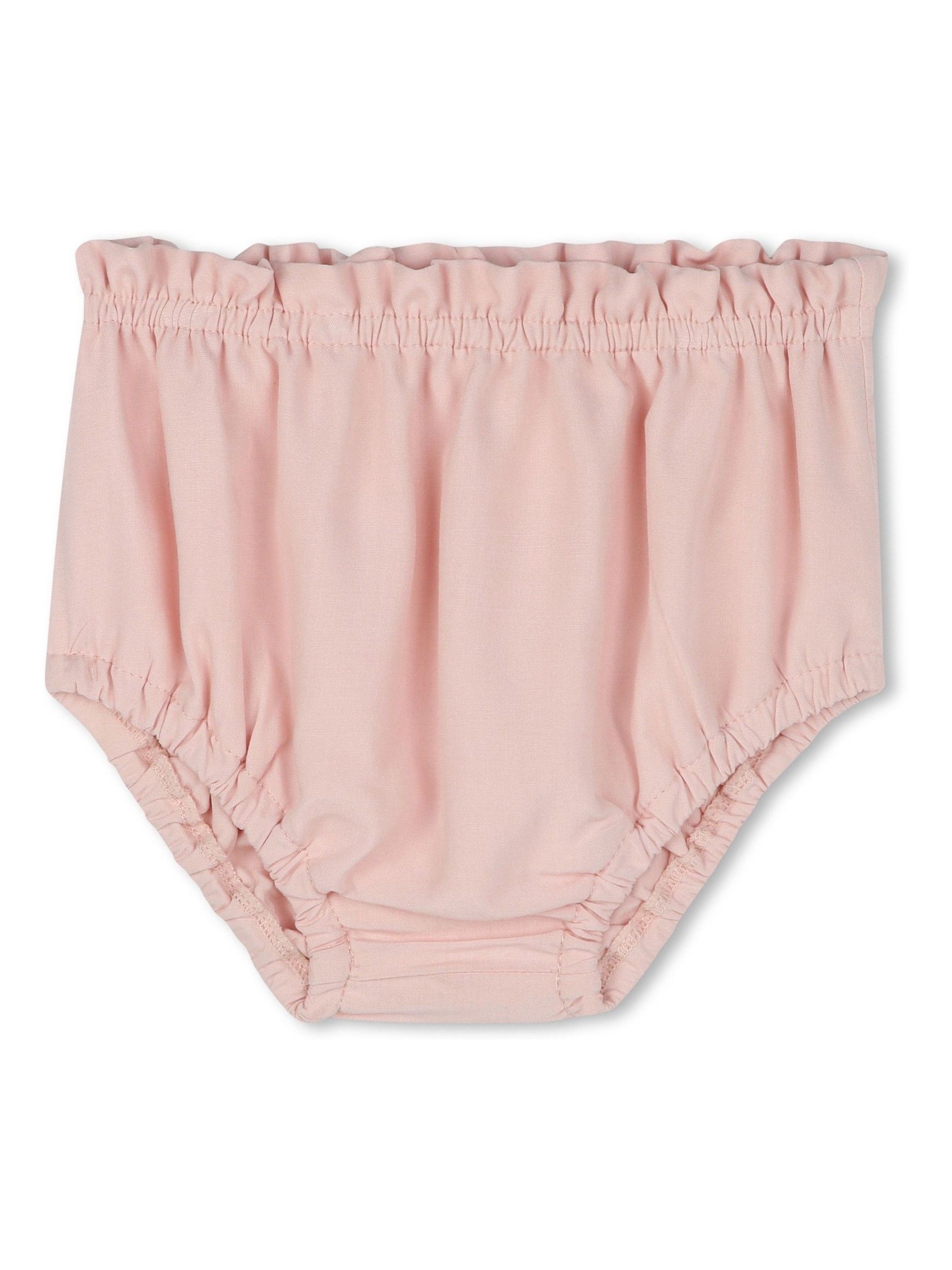 Billieblush roze mesh pailletten babyjurk en bloomer set