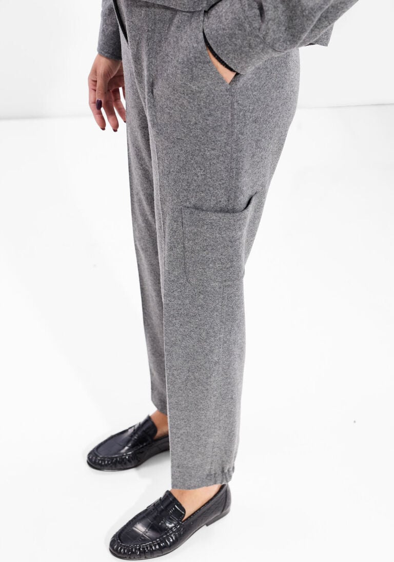 grijze luisa cerano pantalon 628833/3309