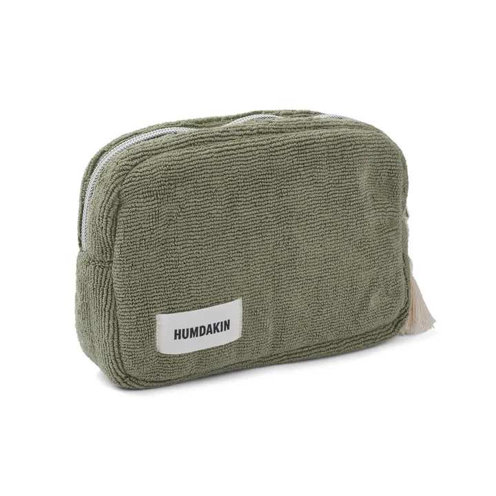 Humdakin - Kosmetiktasche aus Frottee, green tea