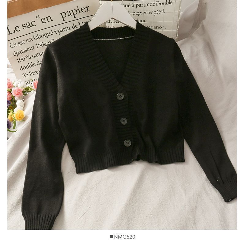 Lemongrass - Cropped Cardigan