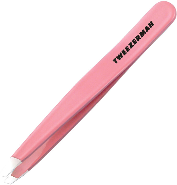Tweezerman Slant® klassisk skråpincet Pretty in Pink