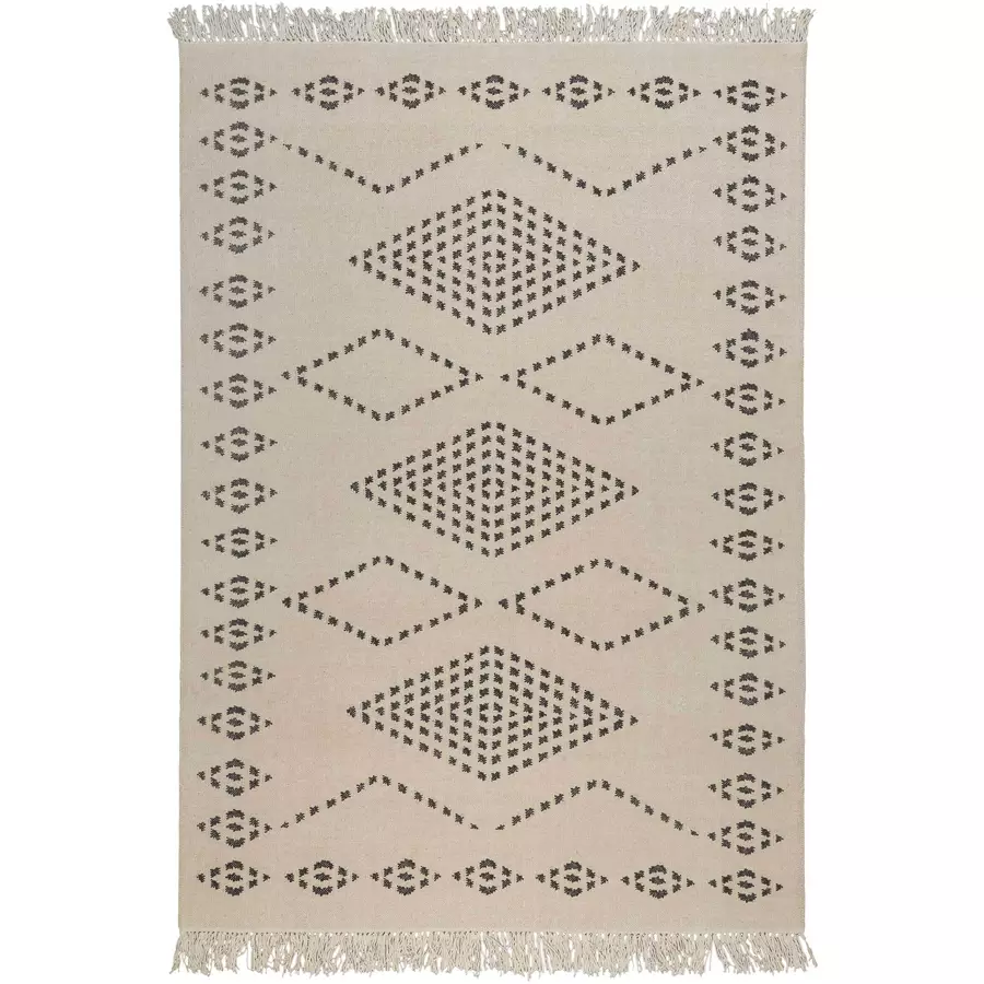 Green Looop Handweb-Teppich Belmont beige