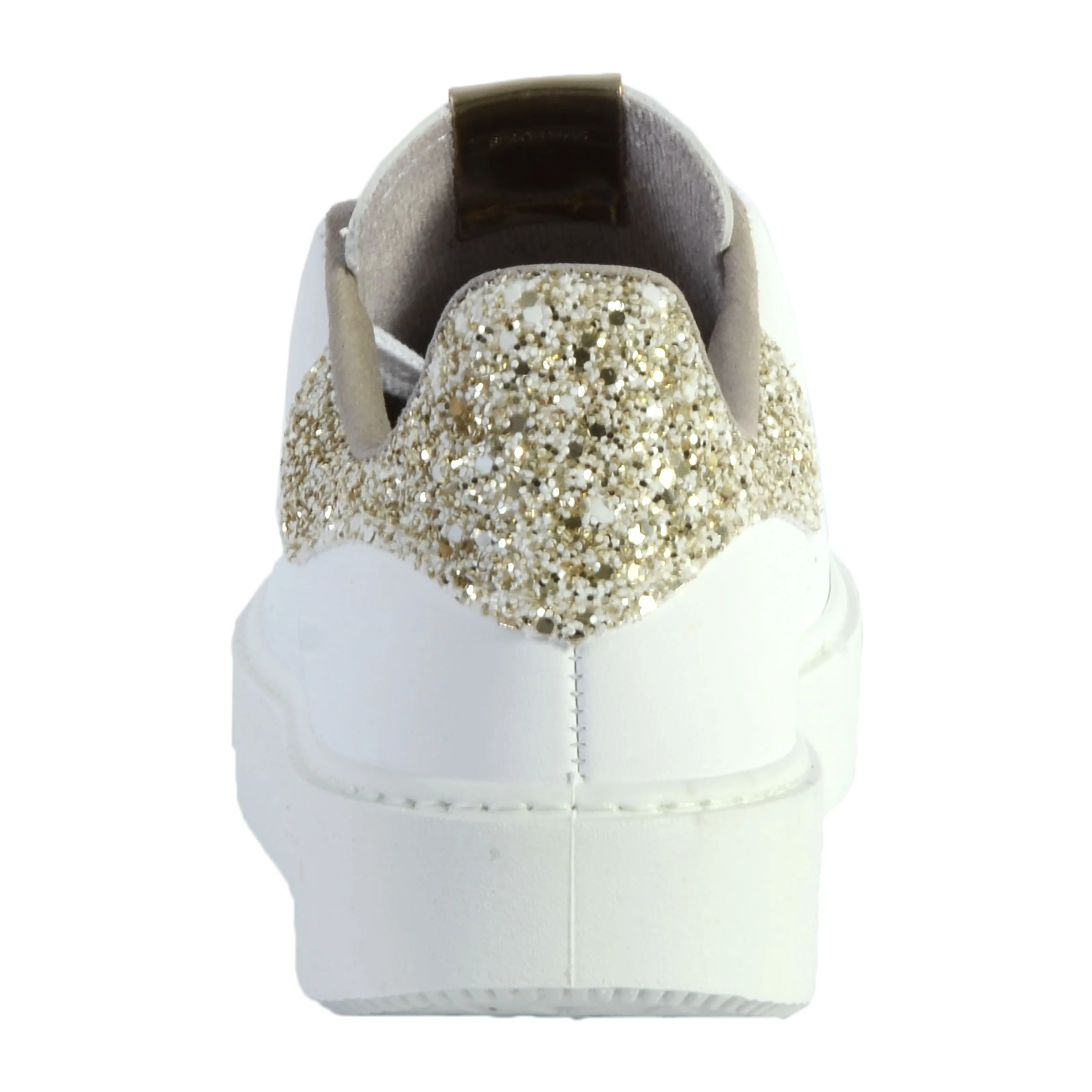 Baskets basses en cuir Victoria | Noir