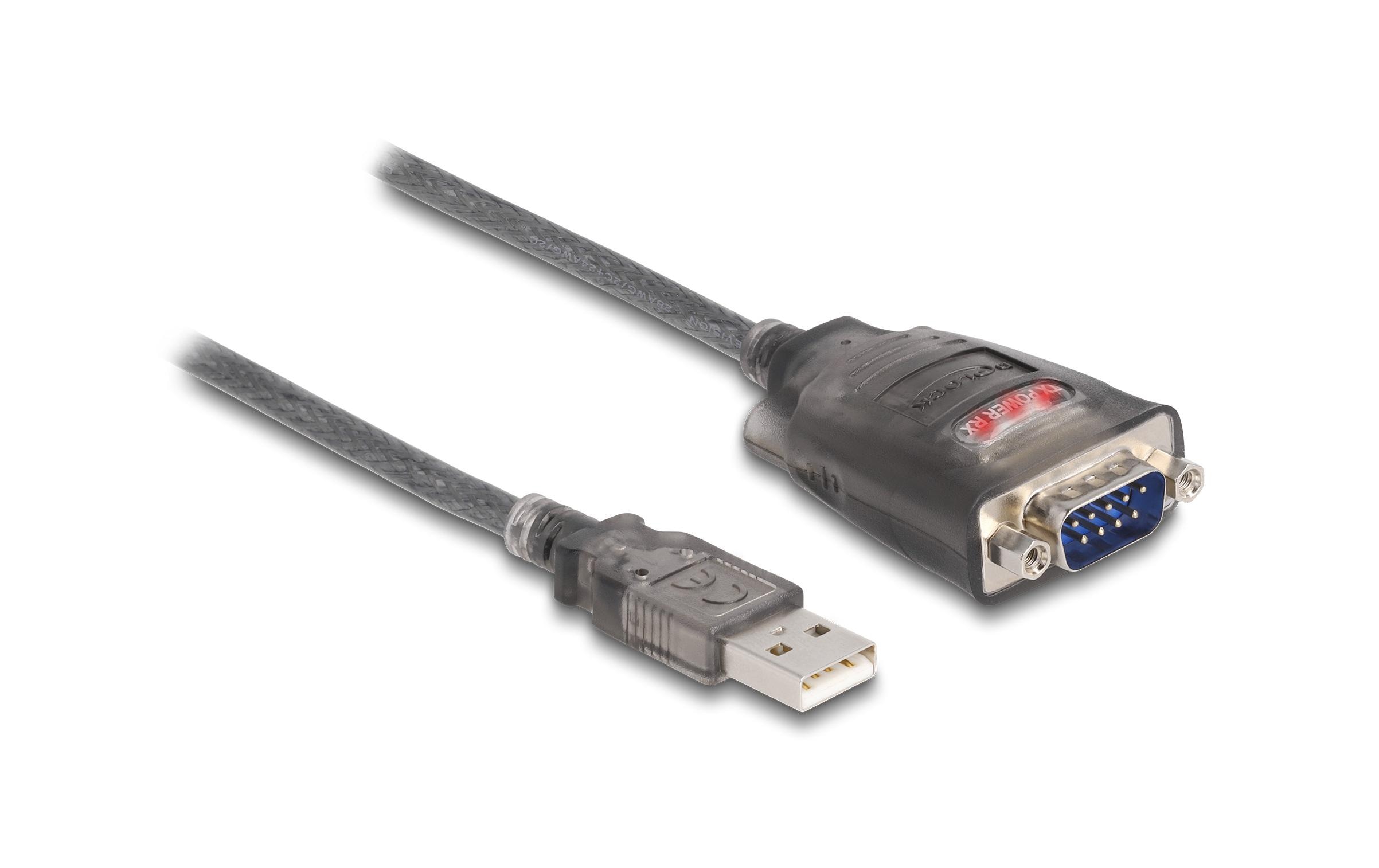 Schnittstellenkabel USB - SeriellRS-232-Geräte an USB-Port anschliessen