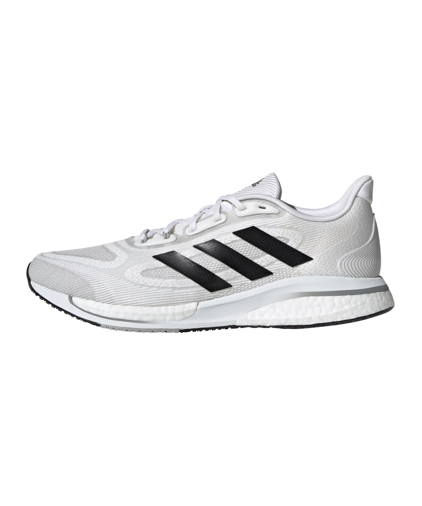 adidas Supernova+ Weiss Schwarz Grau Laufschuh