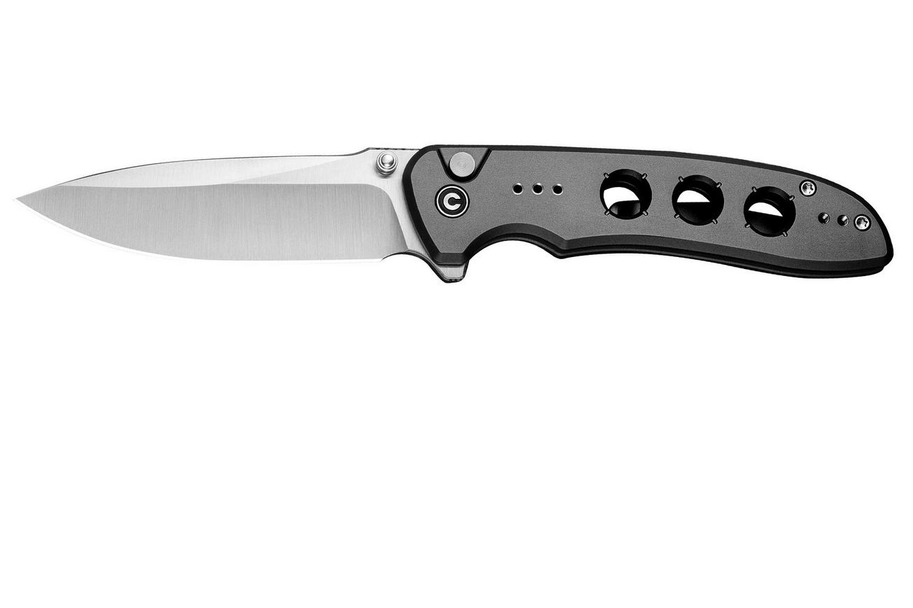 Civivi Hyperpulse C23087A-3 Satin 14C28N, Gray Aluminium, zakmes