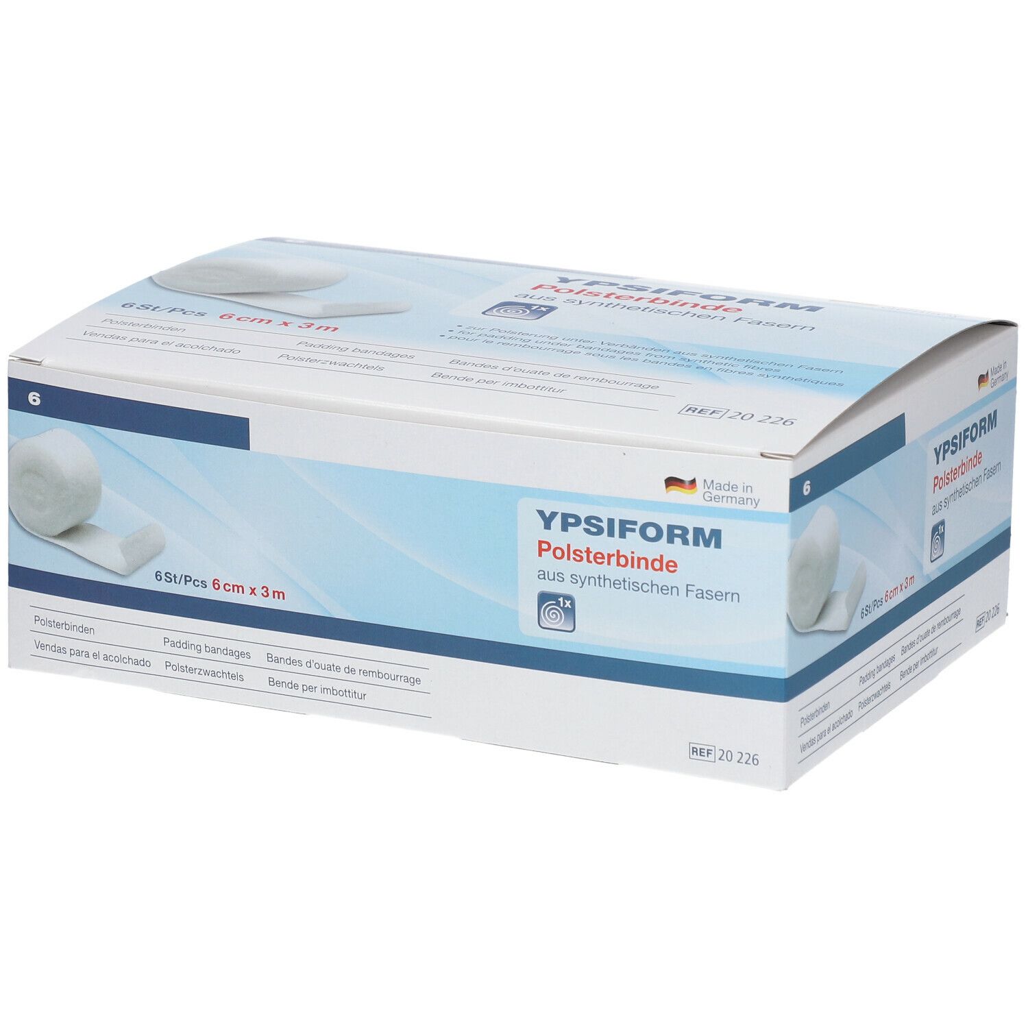 YPSIFORM Polsterbinde 6 cm x 3 m