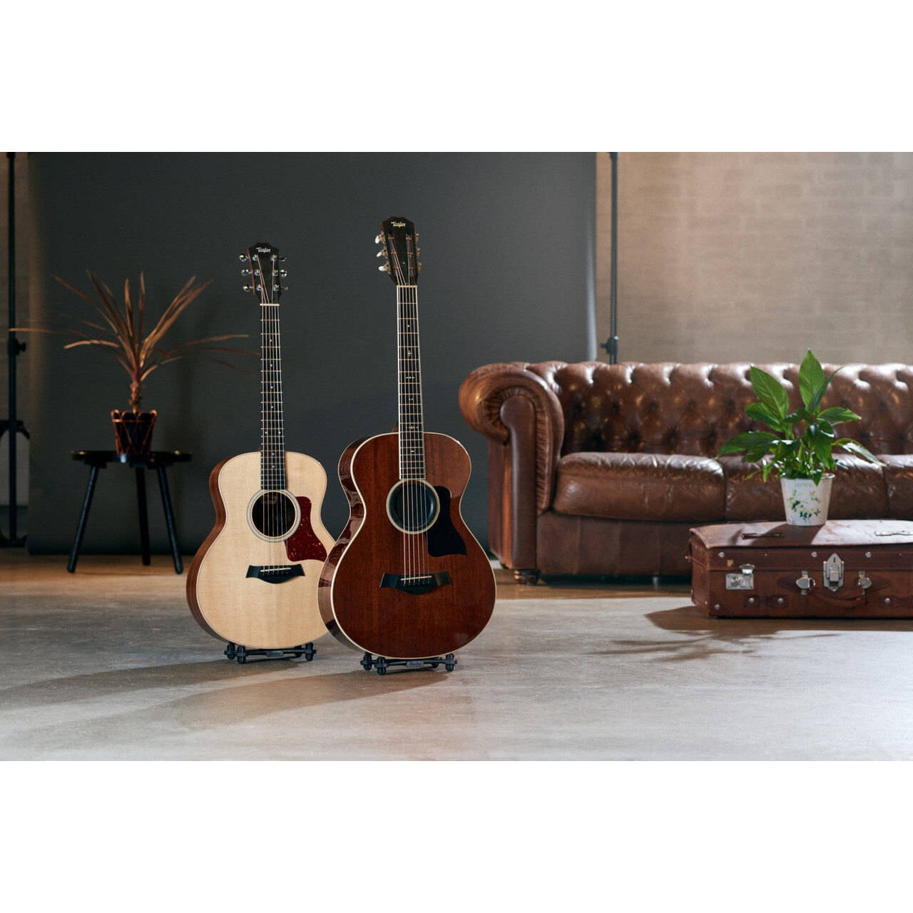 Standley TST click-on statief voor akoestische gitaar