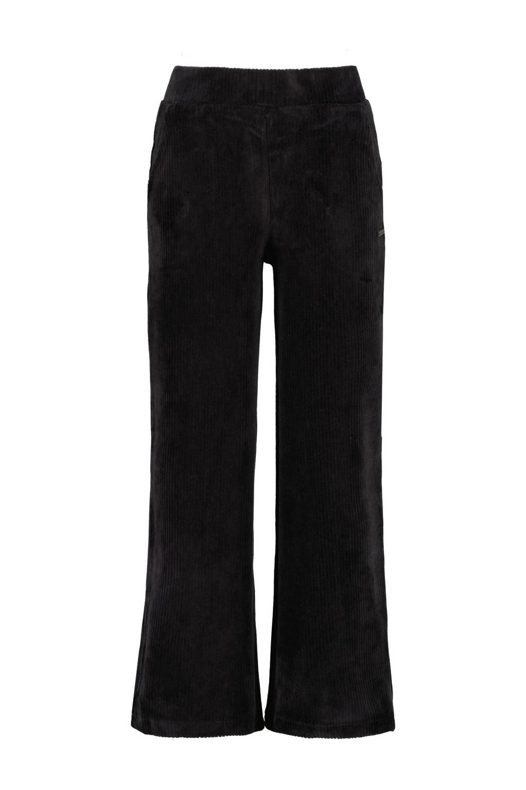 Raizzed wide leg broek Cara zwart