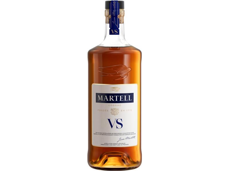 Martell Cognac VS 0.7 l Hochprozentige Spirituosen Spezialität mit würzig-holziger Note