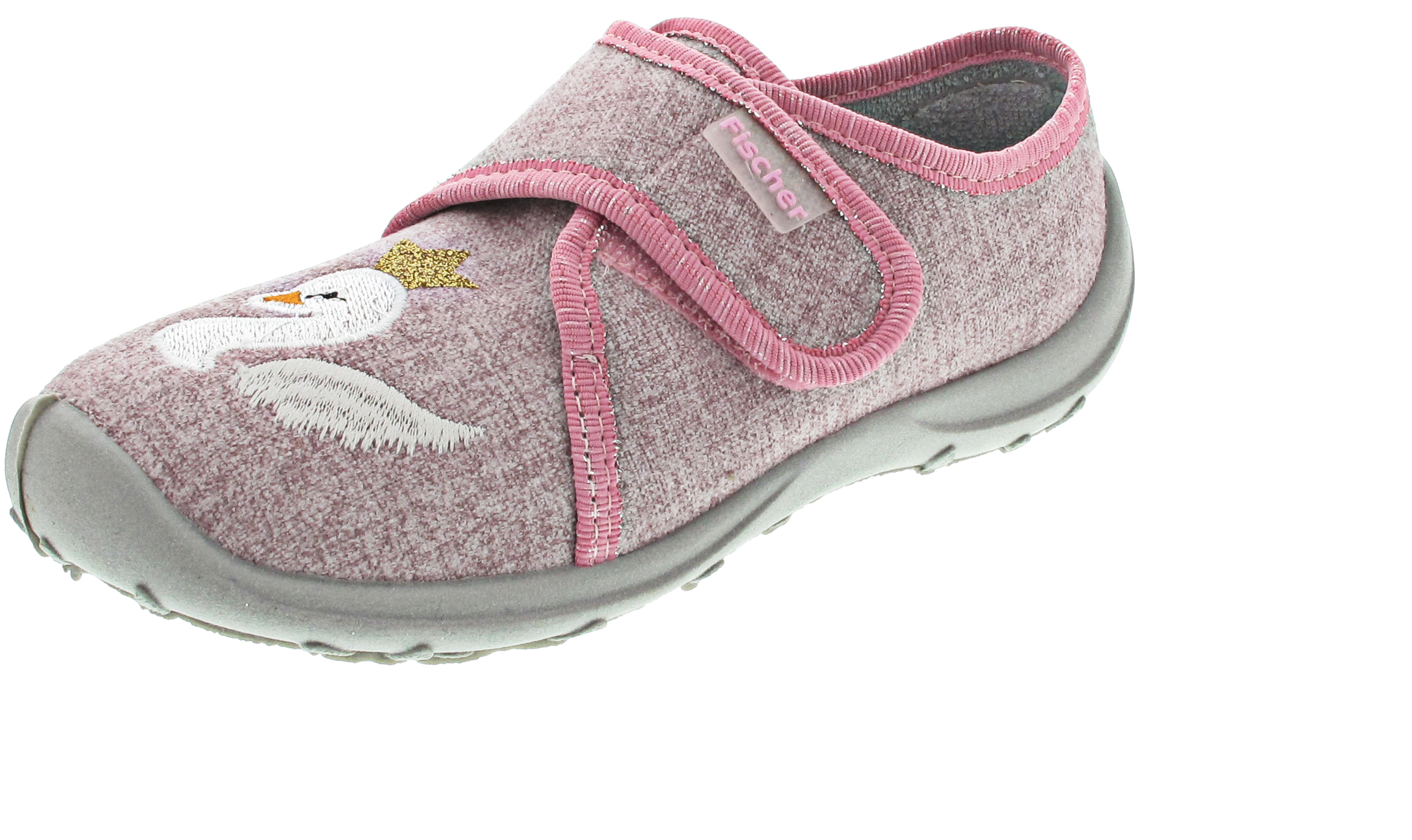 Fischer Markenschuhe Hausschuh rosa