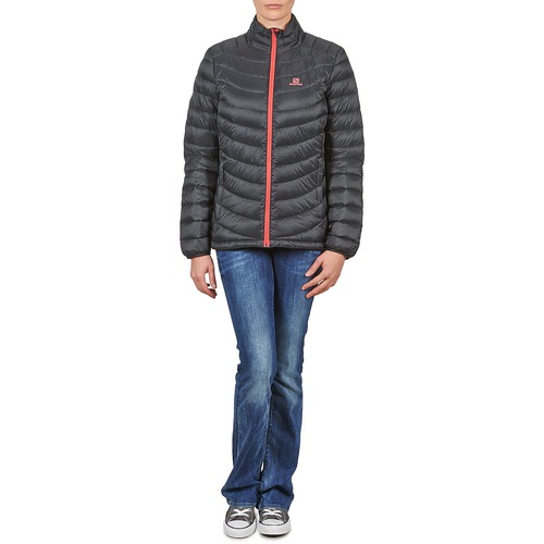 Salomon - Jacket HALO DOWN JACKET W BLACK Negro