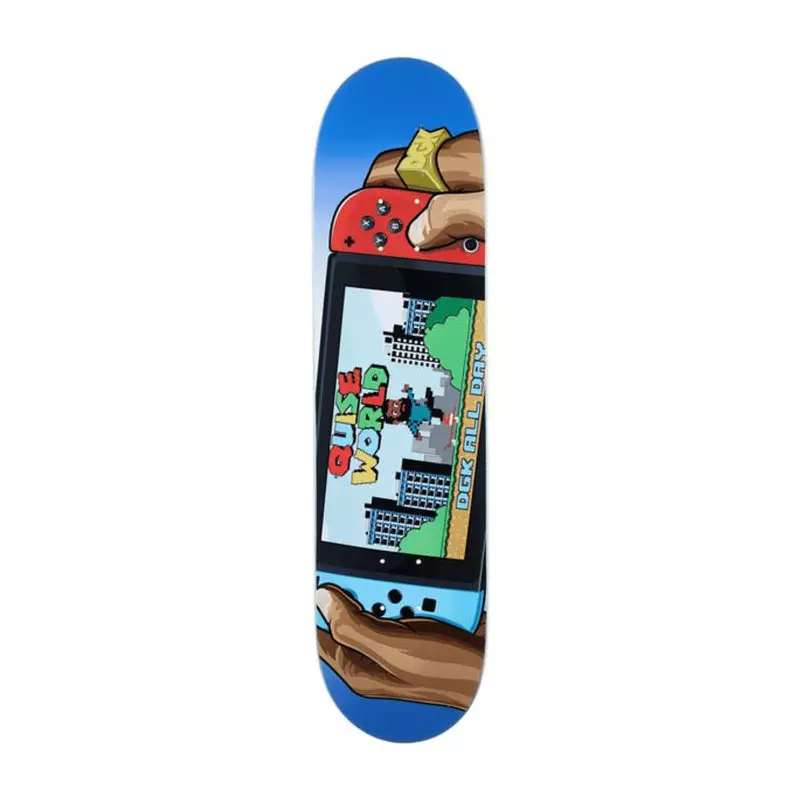 Plateau skate DGK SKATEBOARDS Game Over Quise 7.9