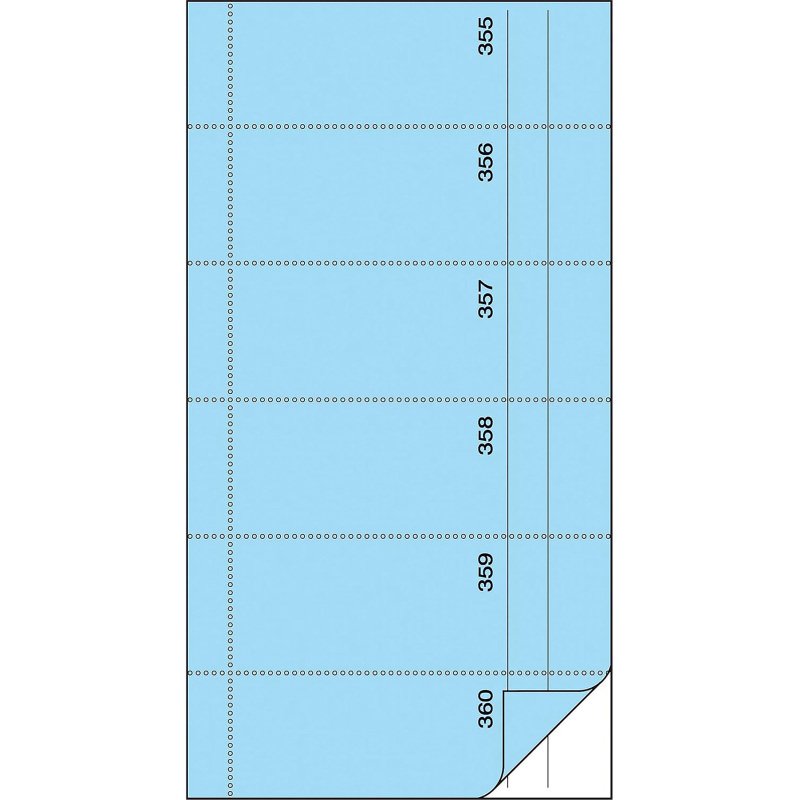 Bloc de bons 'Carnet de bons', 105 x 200 mm, AC