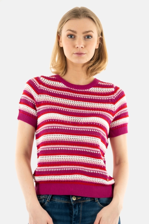 Pull léger la petite etoile monet rose