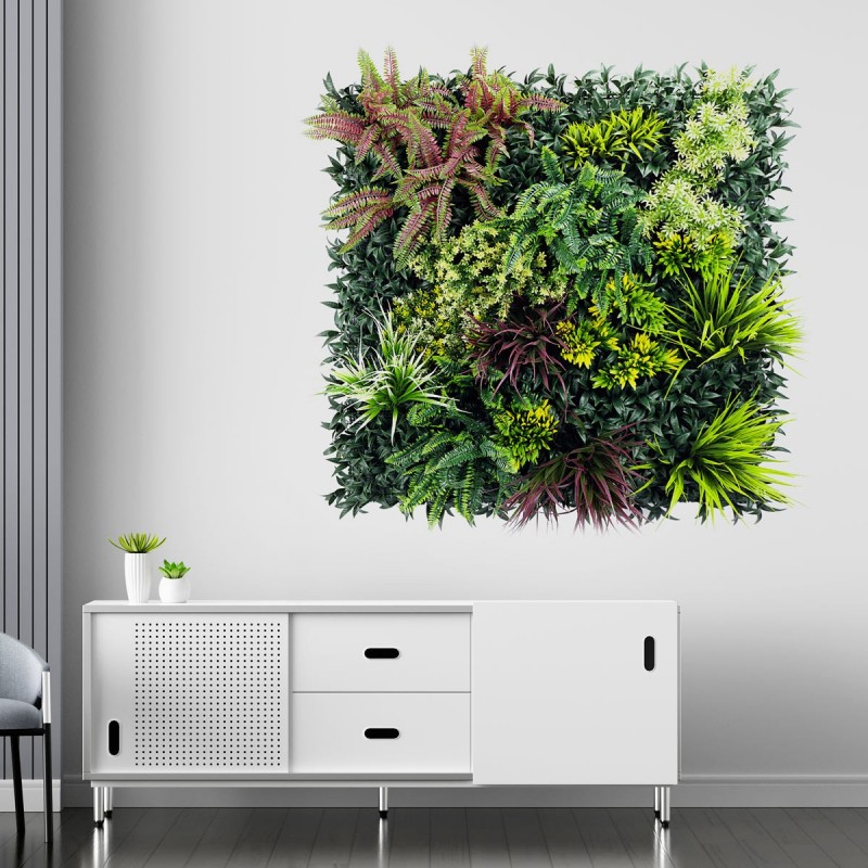 Mur végétal artificiel tropic prix/m²