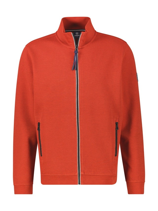 LERROS Sweatjacke »SELA«, mit Reissverschluss