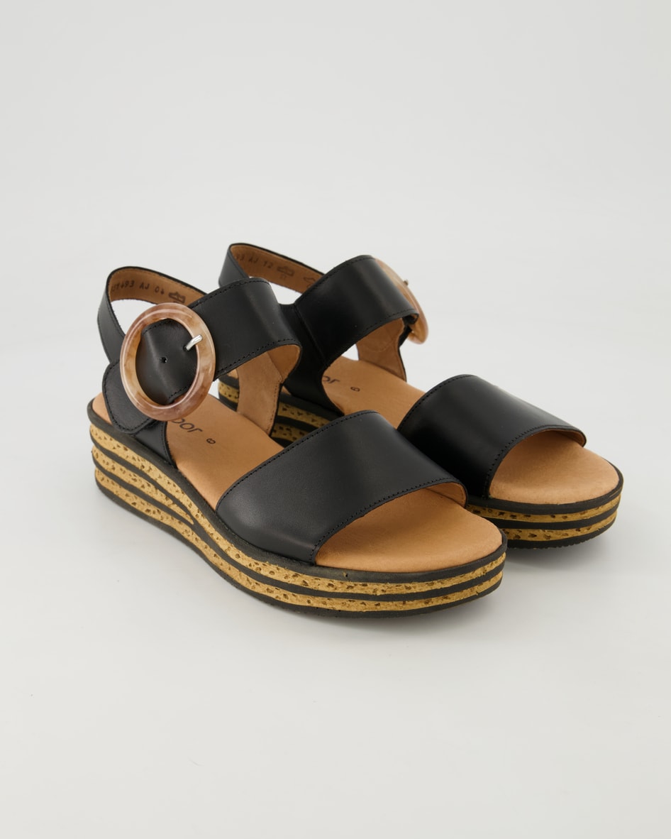 Gabor 44.550.27 Sandalen in Schwarz