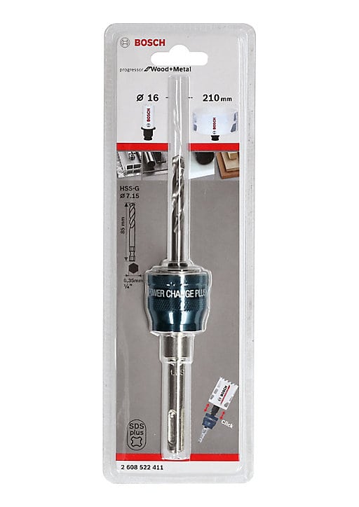 Adaptateur trépan foret centreur Bosch SDS+