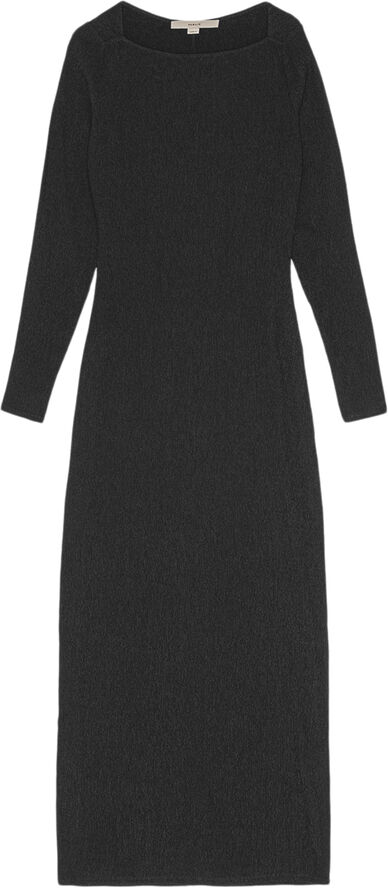 REMAIN Long Sleeve Maxi Dress Black
